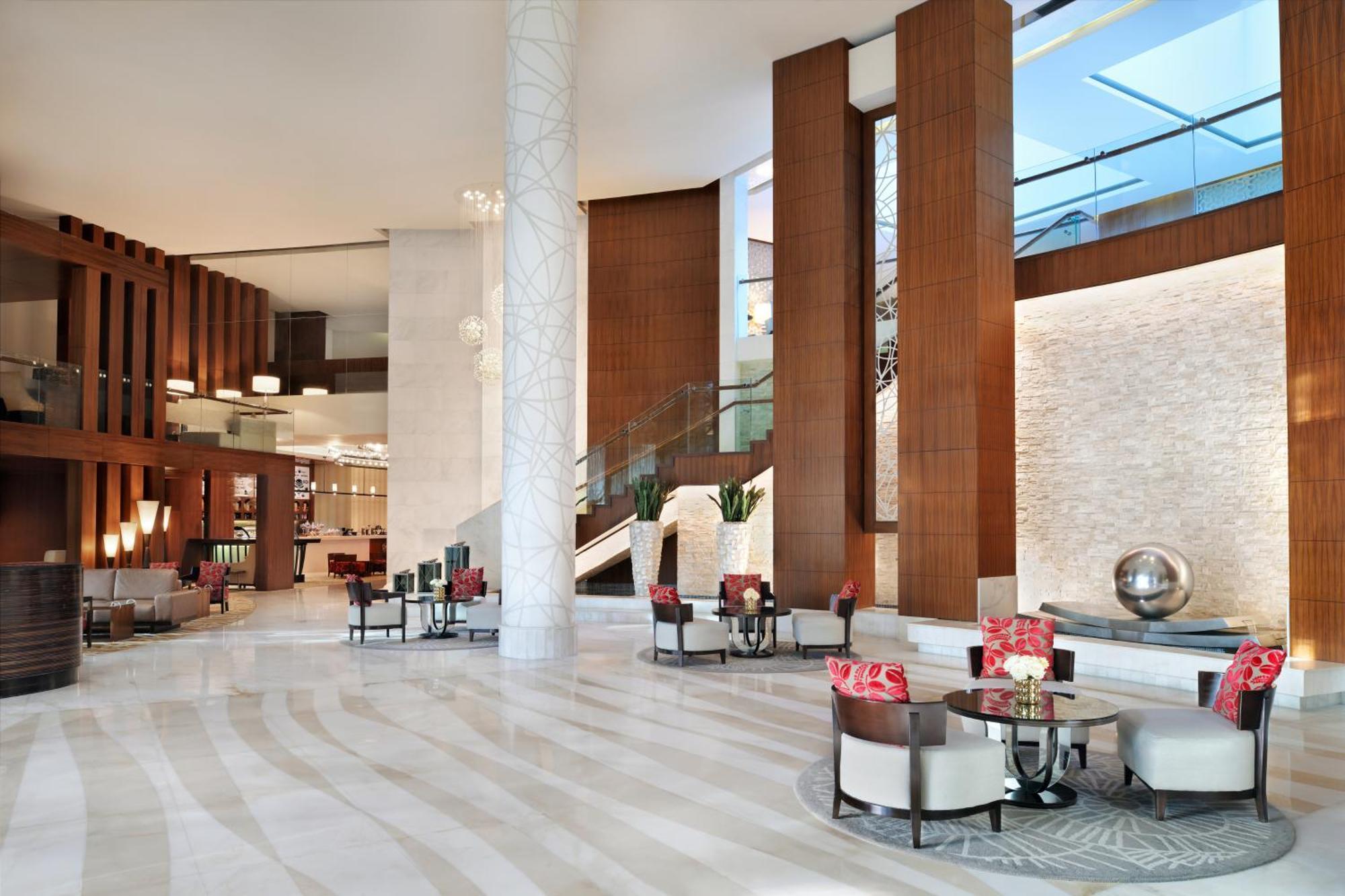 Marriott Executive Apartments Al Jaddaf, Dubaï Extérieur photo Lobby
