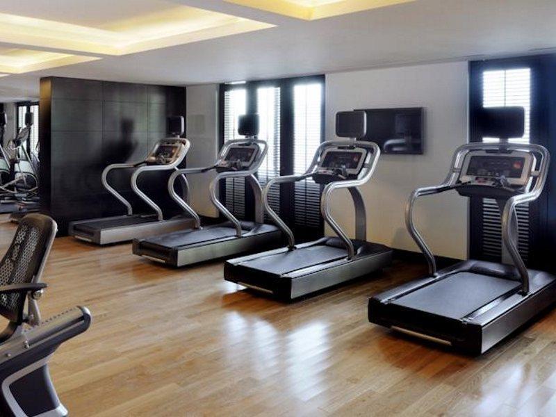 Marriott Executive Apartments Al Jaddaf, Dubaï Extérieur photo The gym at the hotel