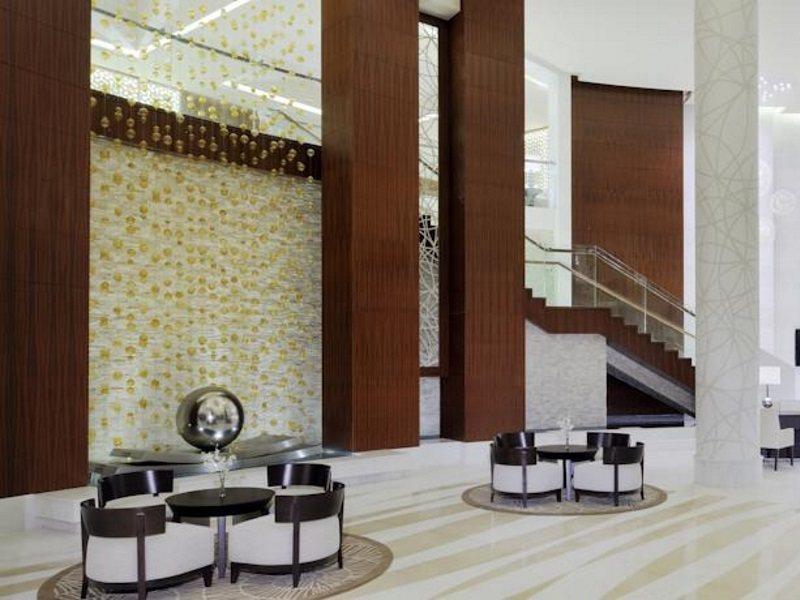 Marriott Executive Apartments Al Jaddaf, Dubaï Extérieur photo The lobby of the hotel